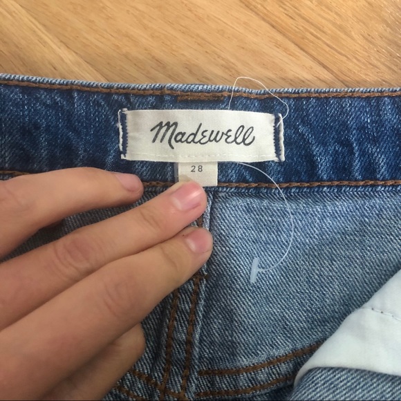 Madewell Rigid Denim A-Line Mini Skirt - Picture 5 of 8